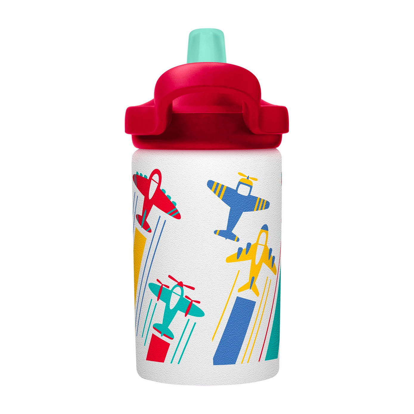 Camelbak Eddy+ Drinkfles Kids - RVS - 400 ml - Airplanes